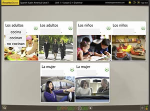 rosetta stone spanish methodology