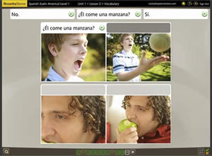 rosetta stone spanish learning